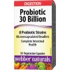WEBBER NATURALS Probiotiká 30 miliárd, 8 kmeňov