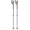 Leki Haute Route 2 dark anthracite/dark red/black 110-150 cm