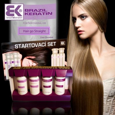 Štartovací balíček BRAZIL KERATIN START SET HGS 4 x 100 ml Brazil Keratin darčeková sada