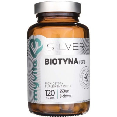 MyVita Silver Biotin Forte 2500 mcg 120 veg. kapsúl
