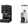 Gaggia New Classic E24 BC, black + Eureka Atom Specialty 65, chrome