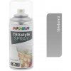 DC Texstyle spray farba na textil v spreji 150 ml strieborná