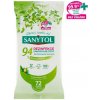 Sanytol čistiace utierky 94 % rastlinného pôvodu 72ks