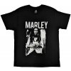 Bob Marley Tričko Black & White Unisex Black S