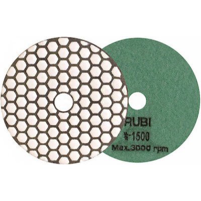 Flexibilný diamantový leštiaci kotúč RUBI 100 mm zr.1500 (Flexibilný diamantový leštiaci kotúč 62975)