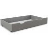 TEXTILOMANIE Úložný box pod posteľ 150 cm, sivý