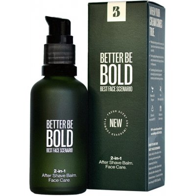 Better Be Bold Balzám po holení a hydratačný krém BETTER BE BOLD Best Face Scenario (50 ml)