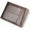 Pánska kožená peňaženka hnedá s RFID ochranou