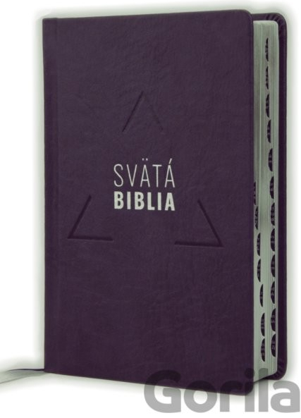 Biblia, Roháček, štandardný formát, tmavofialová, s indexmi 2020