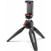 Manfrotto PIXI mini stativ čierny, držiak smartphonu 14795