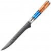 Damaškový kuchynský nôž HA 18606 Boning/Modrá 15 cm