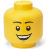 LEGO Storage LEGO úložná hlava (velikost L) - šťastný chlapec