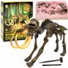 JOKO 3D Sada Vykopávky na vykopávanie kostry Mamuta skelet s kladivkom malý paleontológ