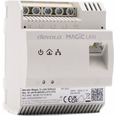 devolo Magic 1 LAN Starter Kit 1200Mbit, Powerline, 2x GbitLAN
