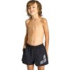 Chlapčenské šortky arena Boys ' Logo Beach Shorts R BLACK-WHITE veľkosť 12-13 / 152cm