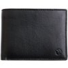 Segali pánska kožená peňaženka 103 A čierna