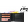 Impex RFID Protect Peňaženka z kože nappa čierna