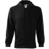 Pánska rozopínací mikina Malfini TRENDY ZIPPER 410 čierna MLF-410-01 - L