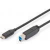 DIGITUS USB Type-C Kabel Type-C to USB 3.0 AK-300149-018-S