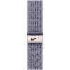 Apple Watch 46 mm sivo-modrý prevliekací športový remienok Nike MXU13ZM/A