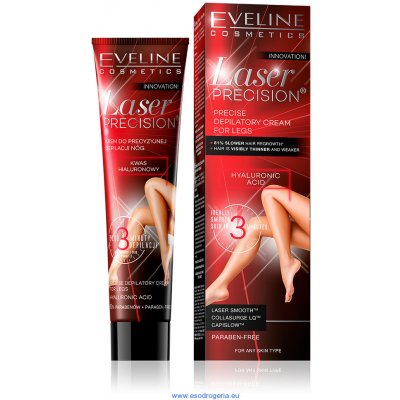 Eveline Cosmetics Laser Precision depilačný krém na ruky, podpazušie a  triesla pre suchú a citlivú pokožku 125 ml od 2,1 € - Heureka.sk
