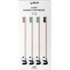 My White Secret Bamboo Toothbrush bambusová zubná kefka soft 4 ks