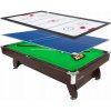Biliardový stôl Thunder BOLD-BROWN-8FT-HOCEKY-PING Pool veľ. 8 ft