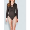 Spodné prádlo - Kabaretky / pančuchy 153 BLACK S/M