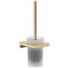 Hansgrohe AddStoris WC kefa nástenná matné sklo kefovaný bronz 41752140