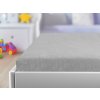 Textilomanie Froté plachta do detskej postieľky svetlosivá 60x120 cm