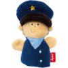 Sigikid plyšová prstová maňušková bábka policajt