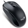Genius Myš DX-110, optická, 3tl., 1 koliesko, drôtová (PS/2), čierna, 1000DPI 31010116108