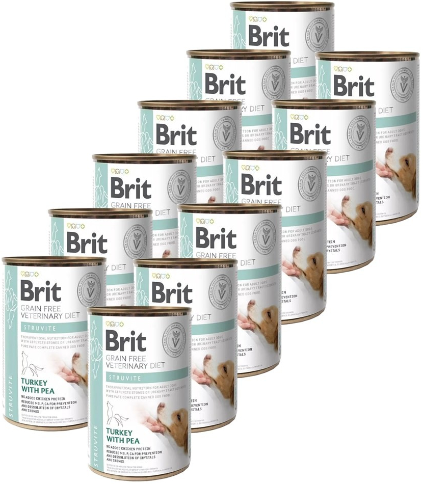 Brit Veterinary Diets GF Dog Struvite 12 x 400 g