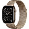 Apple Watch Series 11 Cellular 42 mm Zlatý titán so zlatým milánskym ťahom MF8Y4WF/A