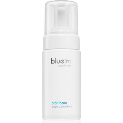 Blue M Oxygen for Health ústna pena 2v1 na čistenie zubov a ďasien bez kefky a vody 100 ml