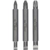 Bosch Príslušenstvo - 3-dielna súprava obojstranných bitov, dĺžka 60 mm 2607001747