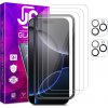 AppleMix Tvrdené sklo JP Mega Pack pre Apple iPhone 16 Pro Max - číre - sada 3 kusov + aplikátor + 2x sklo na objektív