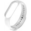 SES Silikónový remienok pre chytré hodinky Xiaomi Mi Band 3 - biely 15419