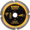 DeWALT DT1472 Pílový kotúč pre cementovláknité a laminátové dosky, 190 x 30 mm, 4 zuby