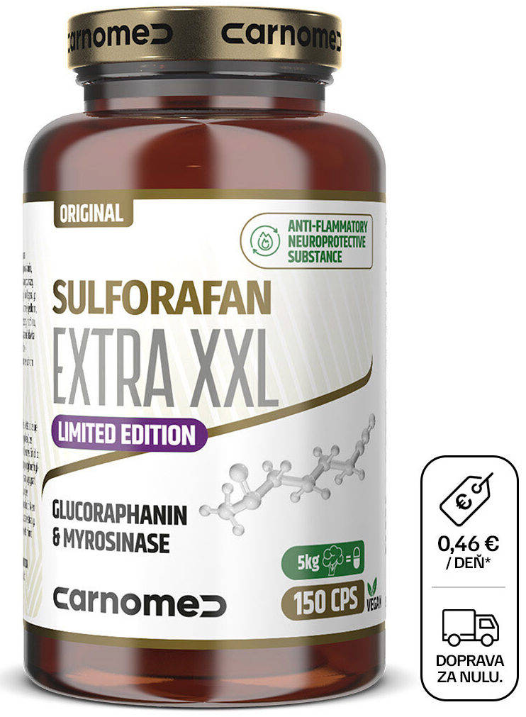 Sulforafan EXTRA XXL 150 kapsúl