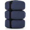 SakyPaky 3 sedacie vaky Triburet tmavo modrá