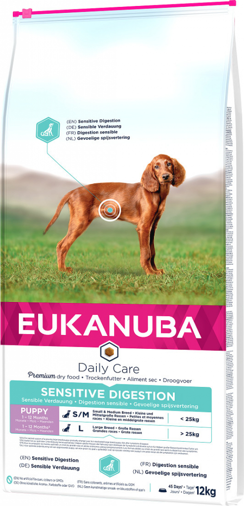 Eukanuba Daily Care Puppy Sensitive Digestion 2,3 kg