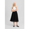 Karl Lagerfeld Orchid Embroidery Skirt Black