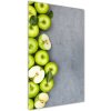 Vertikálny foto obraz akryl do obývačky Zelená jablká 50x100 cm