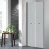ARTTEC COMFORT dvojkrídlové sprchové dvere do niky 71 - 76 cm hroznové sklo PAN04459