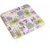 Bellatex Sedák Adéla hladký, Patchwork lila - 40x40cm
