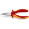 Knipex Pologuľaté kliešte 2526160 160mm VDE cvikacie zahnuté PROFI