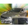 Deflektory na Kia Optima 2010-2015 (+zadné)