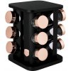 Koreničky v otočnom stojane 13 ks Berlingerhaus Black Rose Collection BH-8559