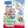 omalovánka A4 Maluj vodou Prasiatko Peppa